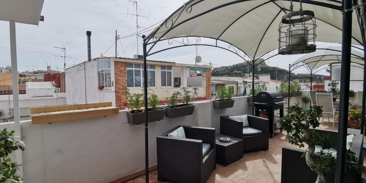 Amazing Penthouse With Views To The Castle Apartment Alicante Exterior photo